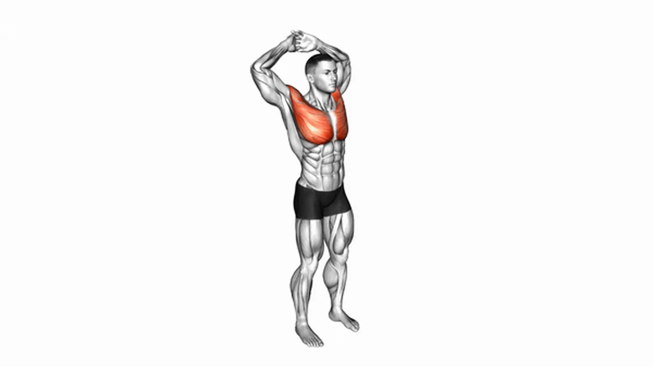 Common Above Head Chest Stretch variations Image