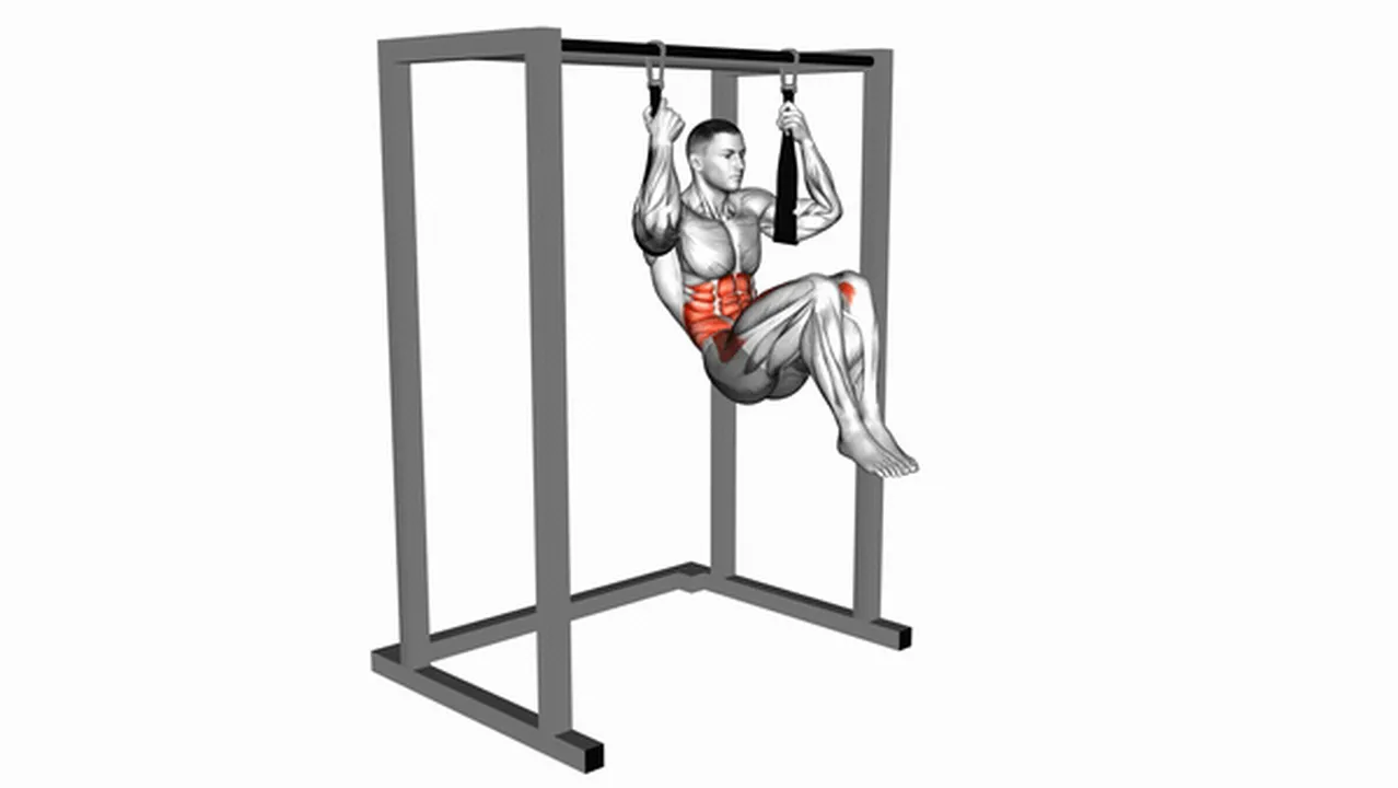 How to do Arm Slingers Hanging Straight Legs? Image