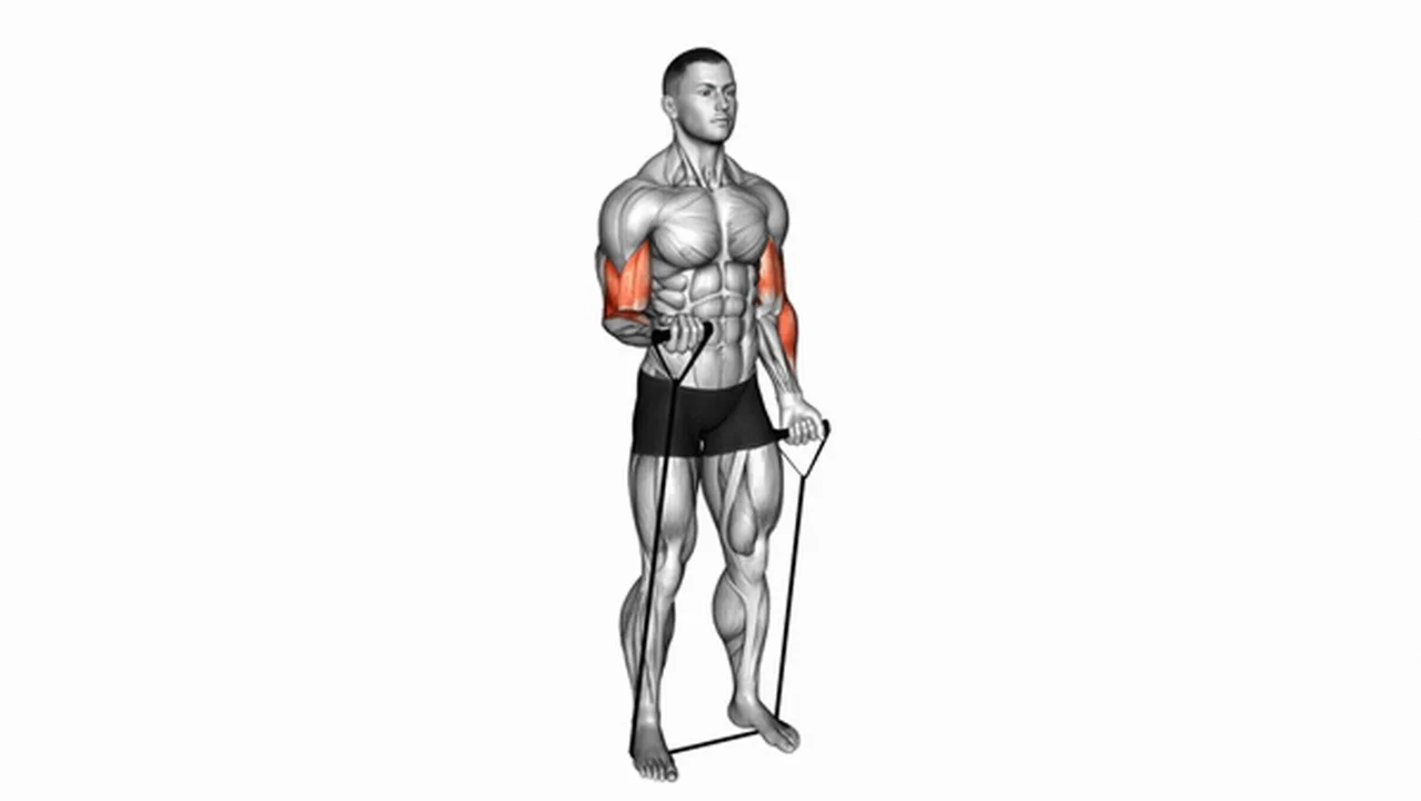 Common Band Alternating Biceps Curl variations Image