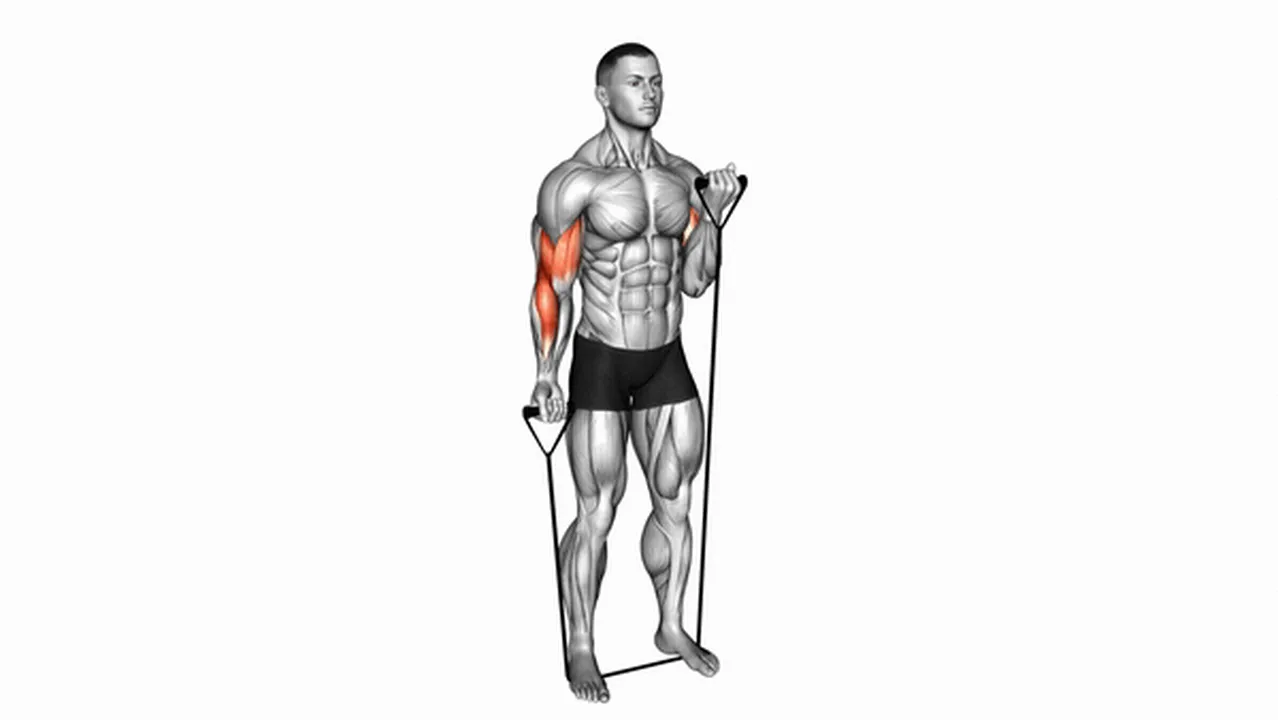 Alternatives to Band Alternating Biceps Curls Image