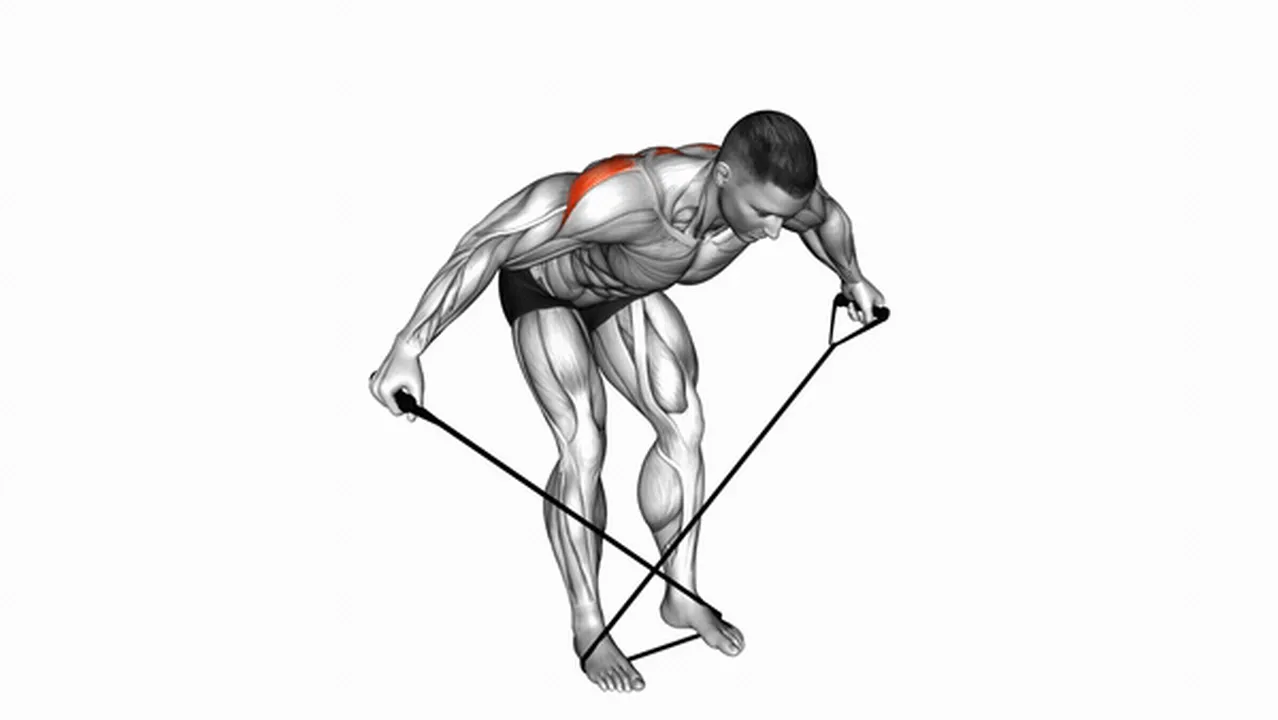 How to do Band Bent Over Rear Lateral Raises? Image