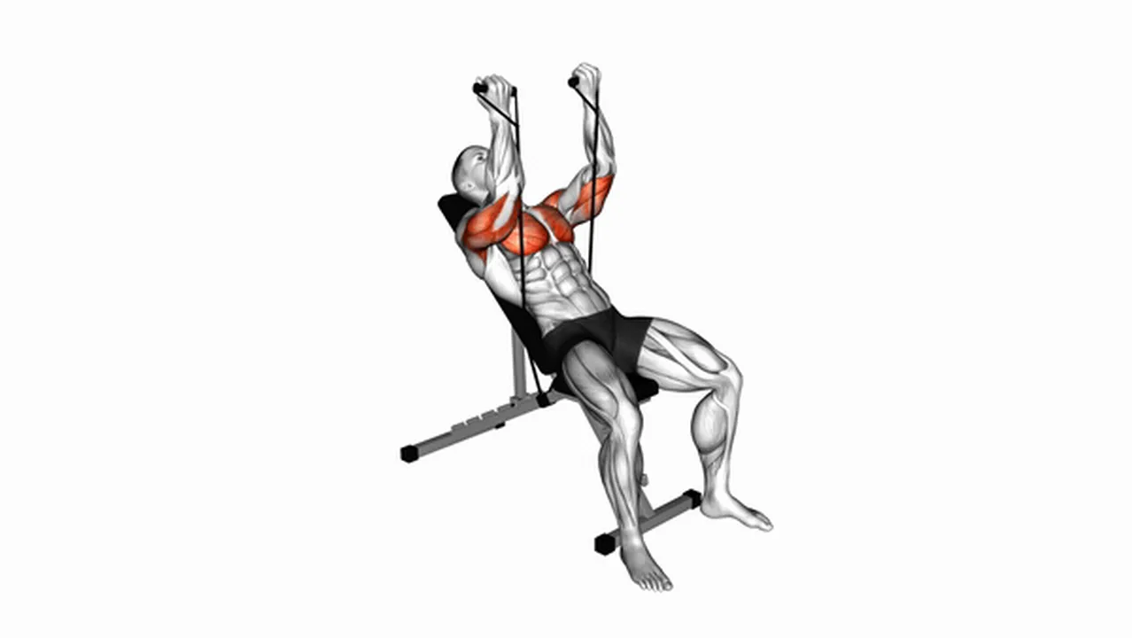 How to do the Band Incline Palm-In Press? Image