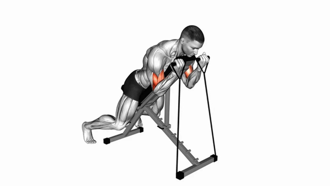 Common variations of the Band Prone Incline Curl Image