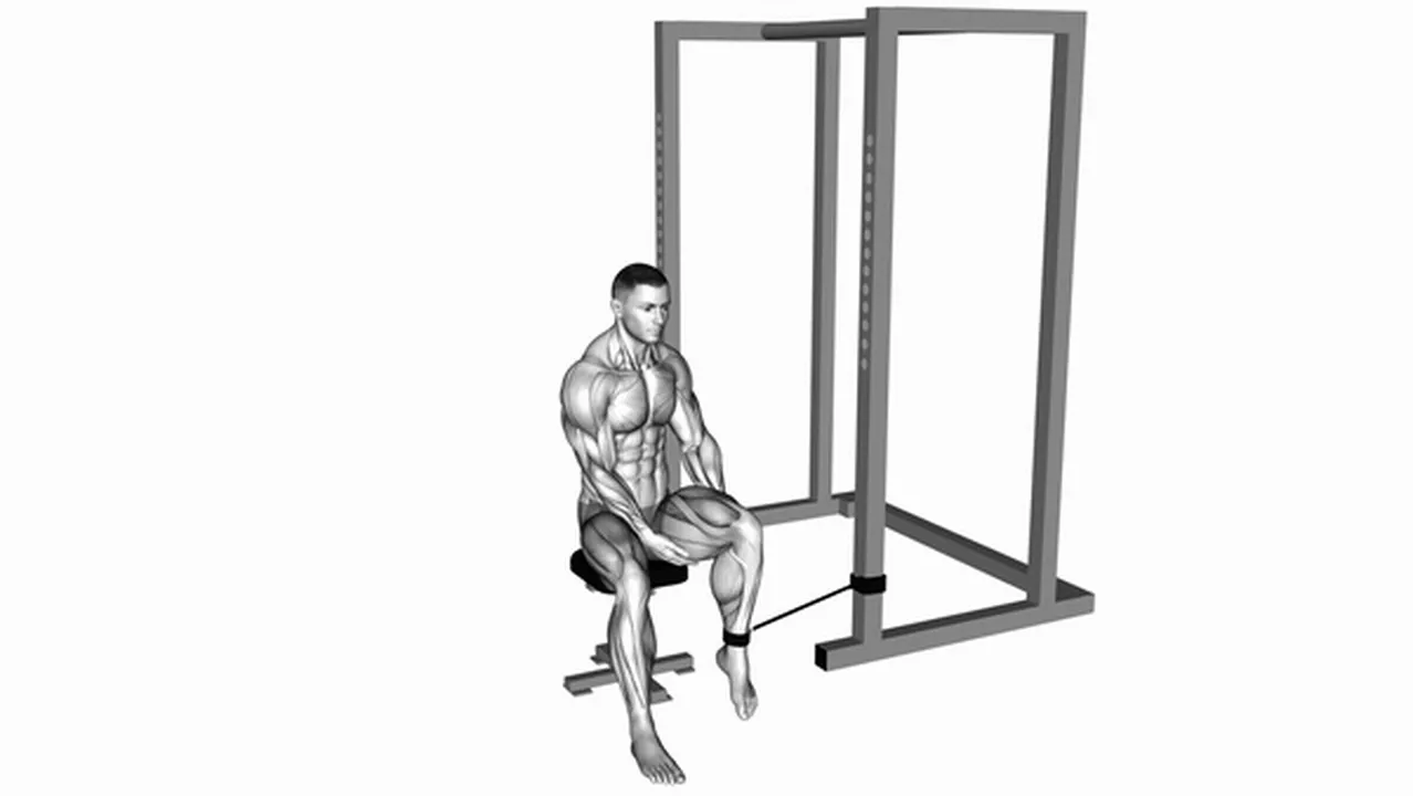 What are the benefits of Band Seated Hip External Rotation? Image