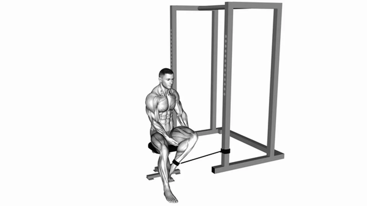 Common Band Seated Hip External Rotation variations Image