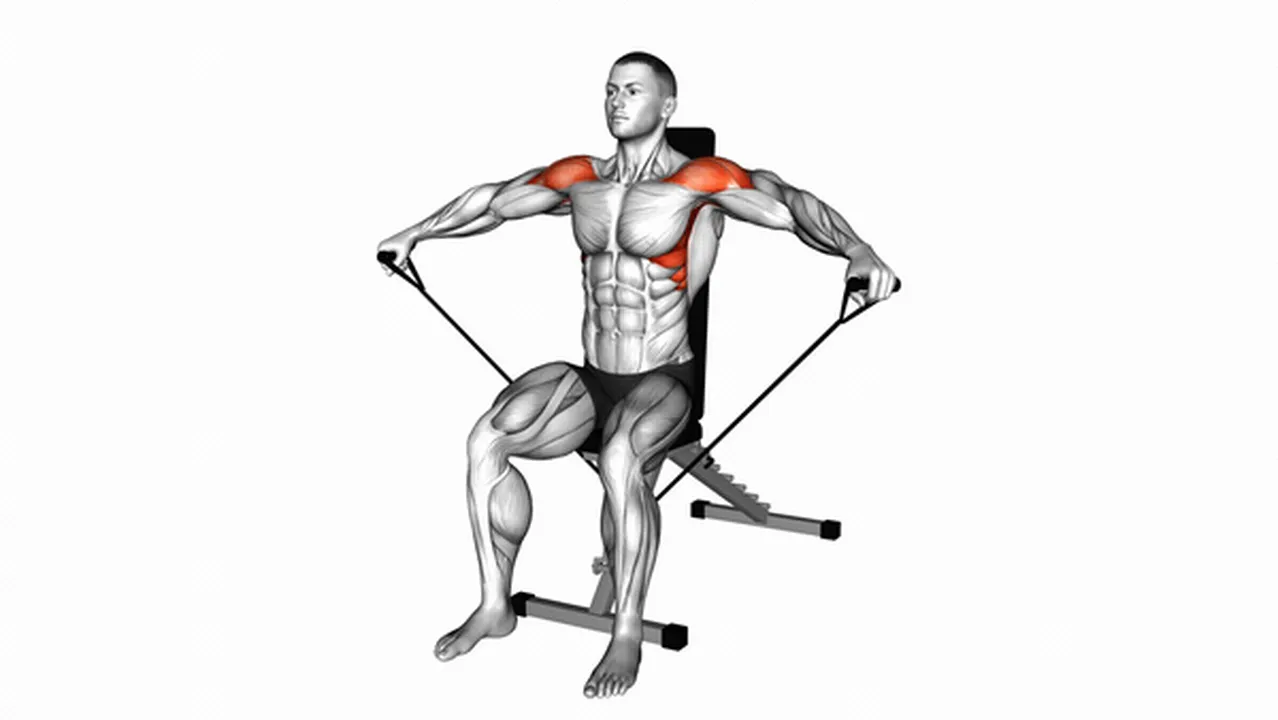 Variations of Band Seated Lateral Raises Image