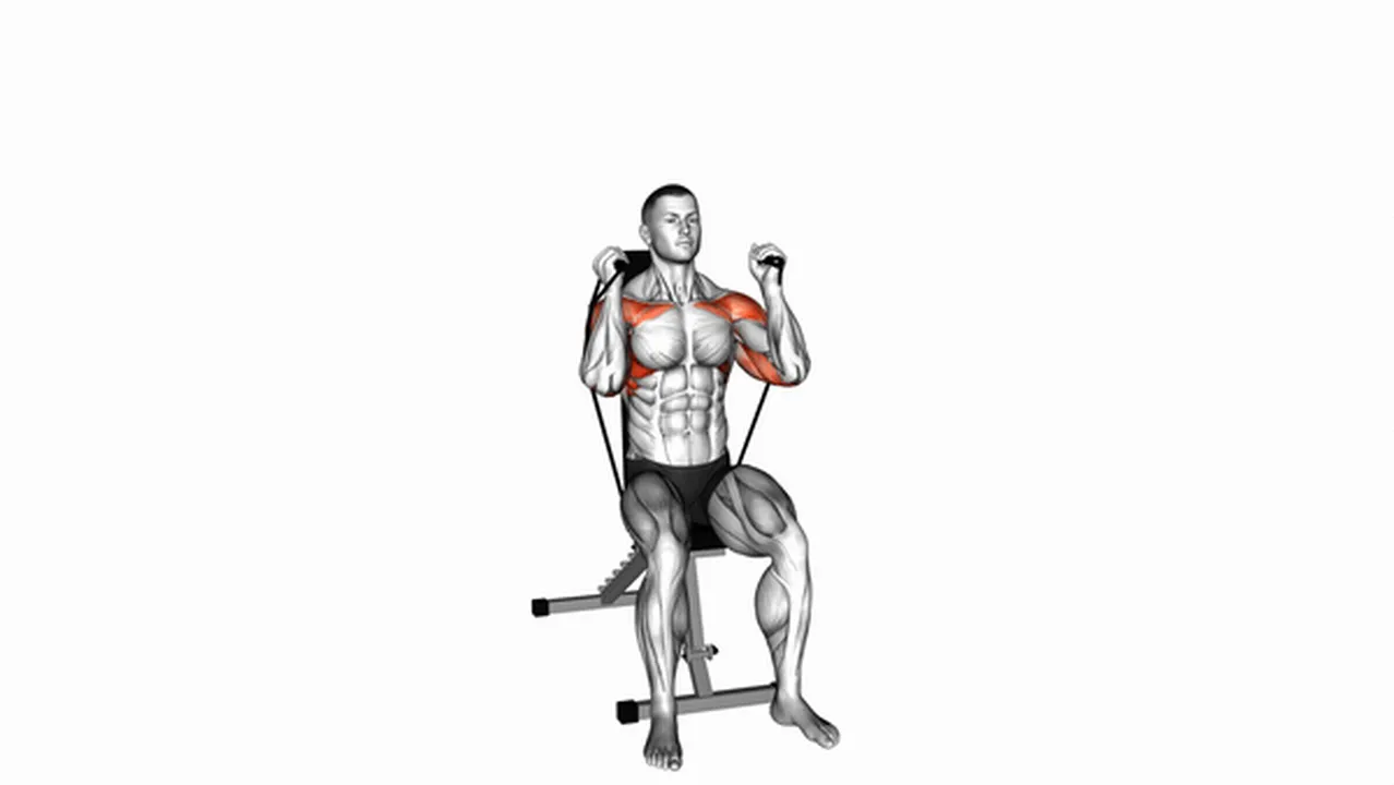 What are the benefits of the Band Seated Neutral Grip Shoulders Press? Image