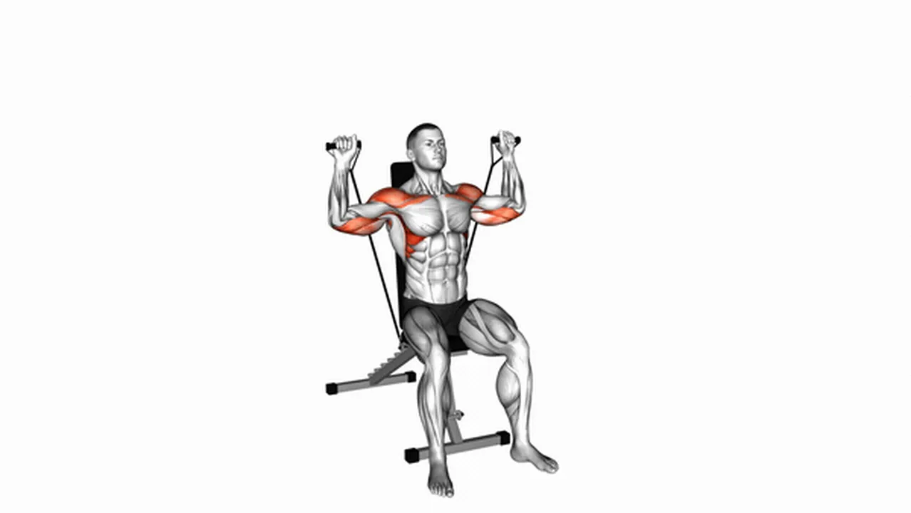 Common mistakes during Band Seated Shoulder Press Image