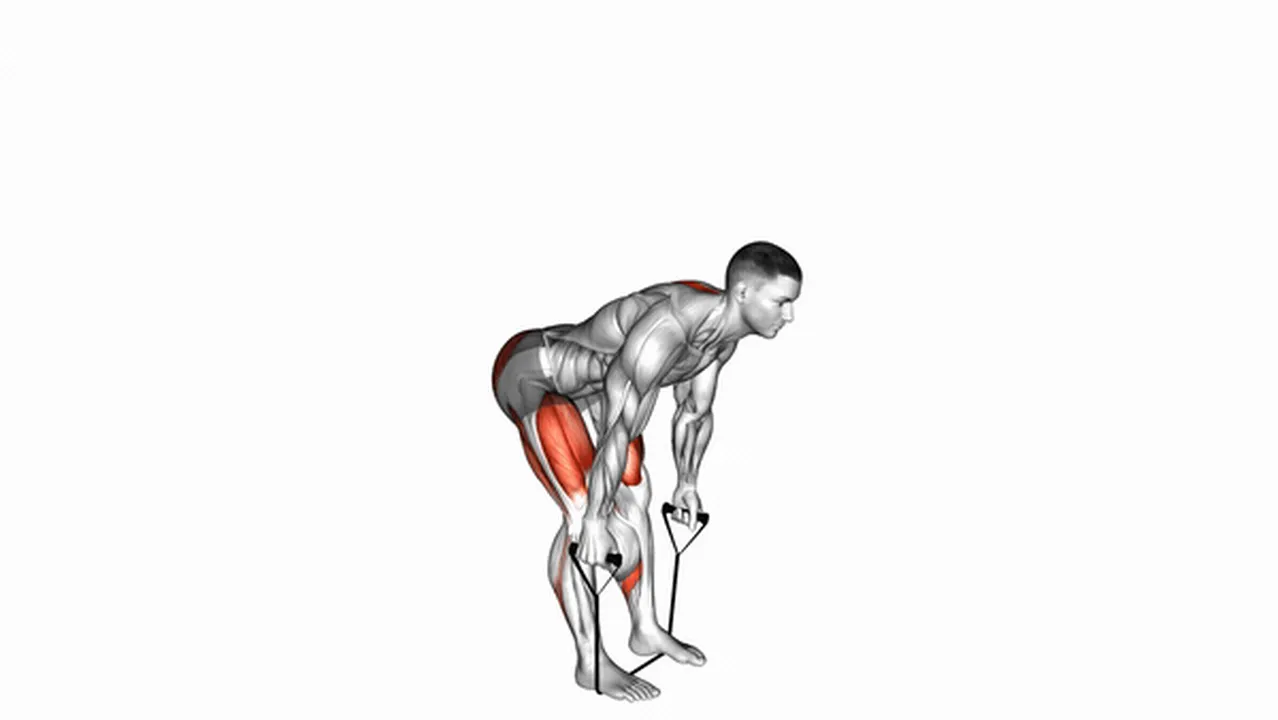 Common mistakes during Band Straight Back Stiff Leg Deadlift Image