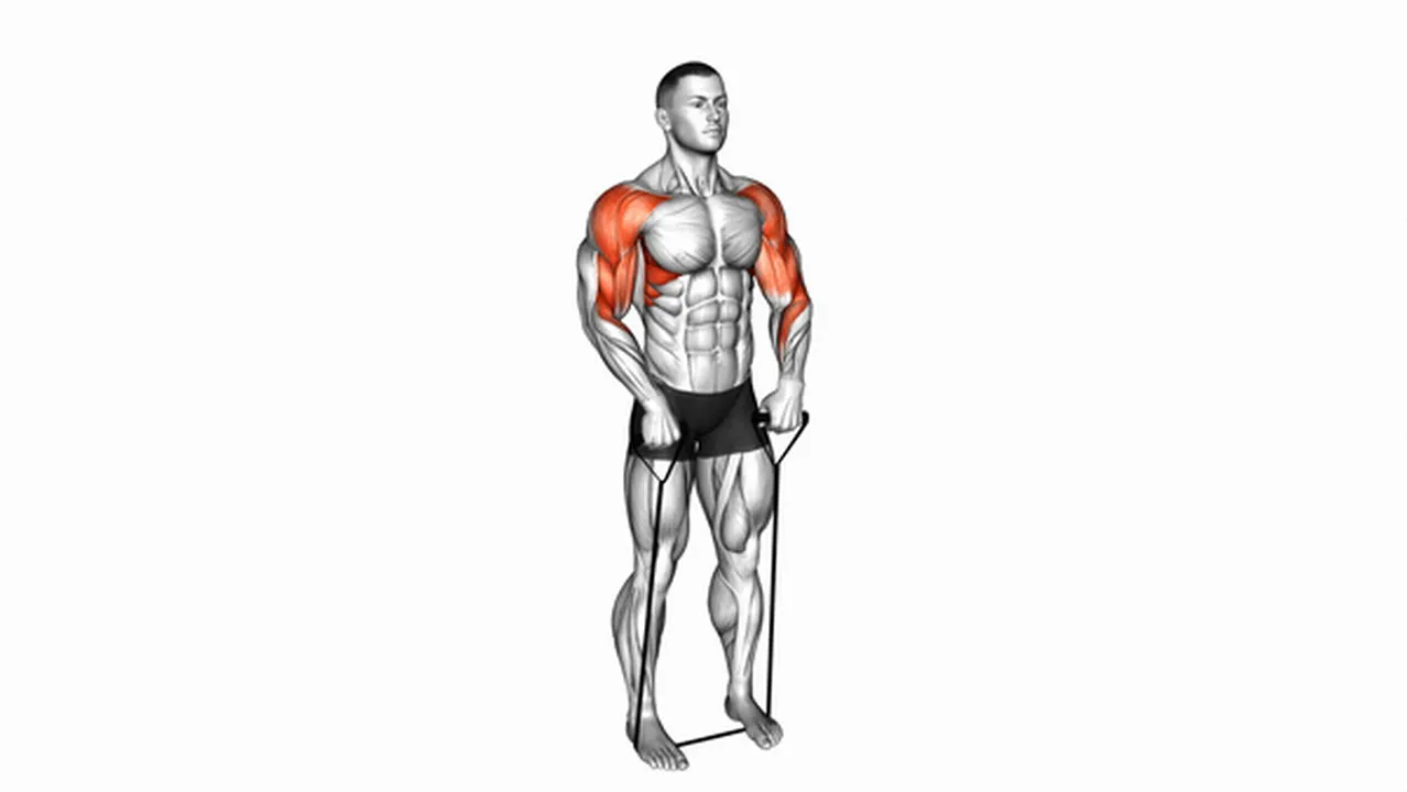 What are the benefits of Band Upright Rows? Image