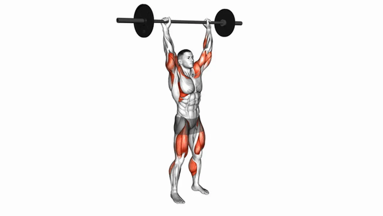 Alternatives to barbell clean and press Image