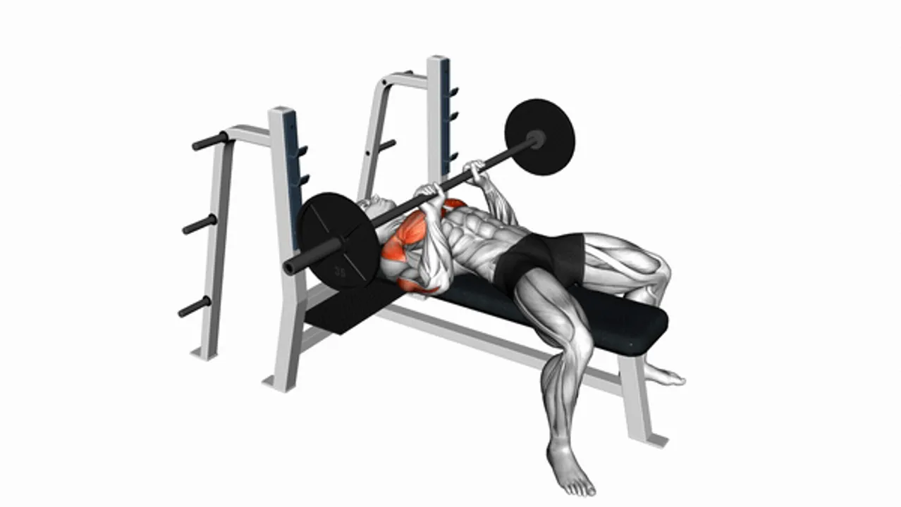 Barbell Close Grip Bench Press