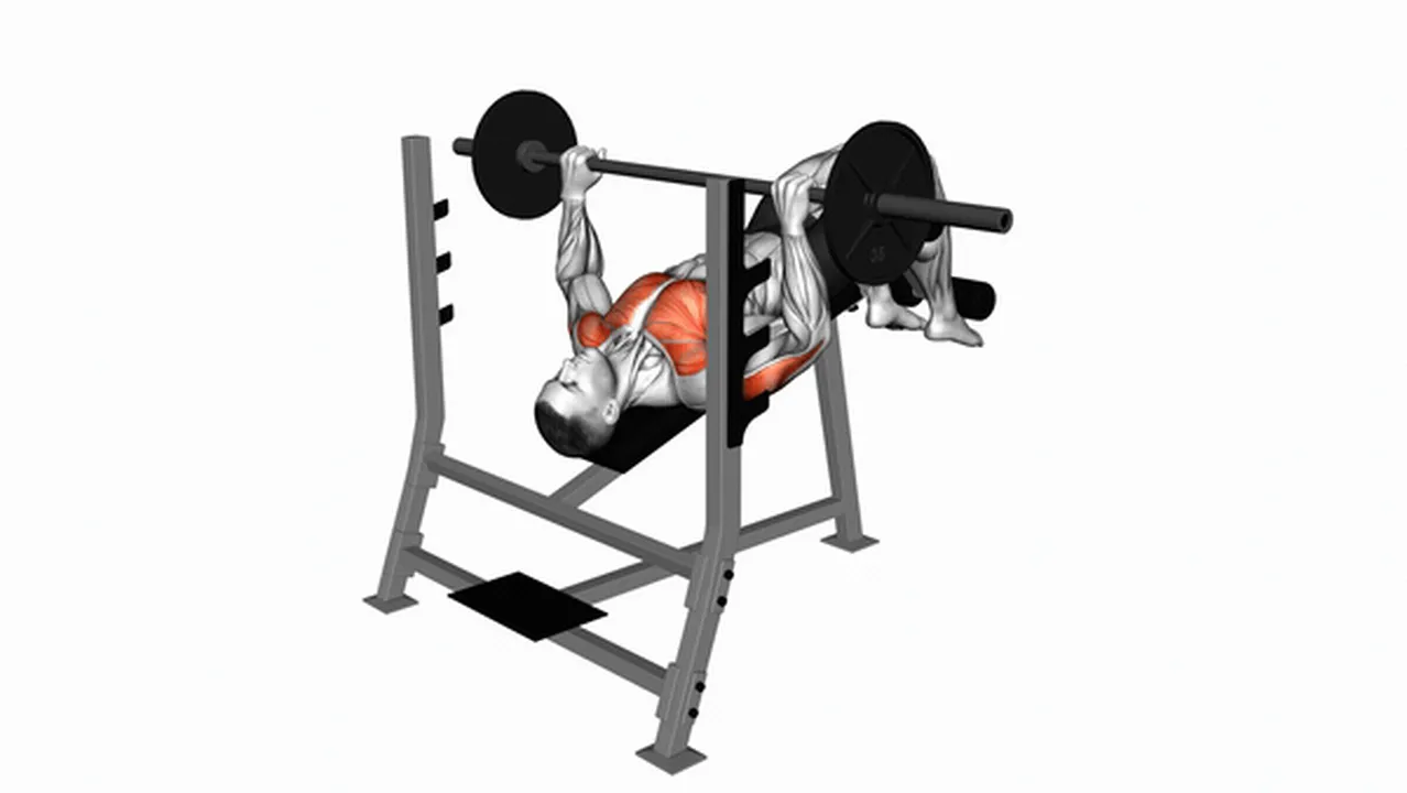 Common mistakes during Barbell Decline Bench Press Image