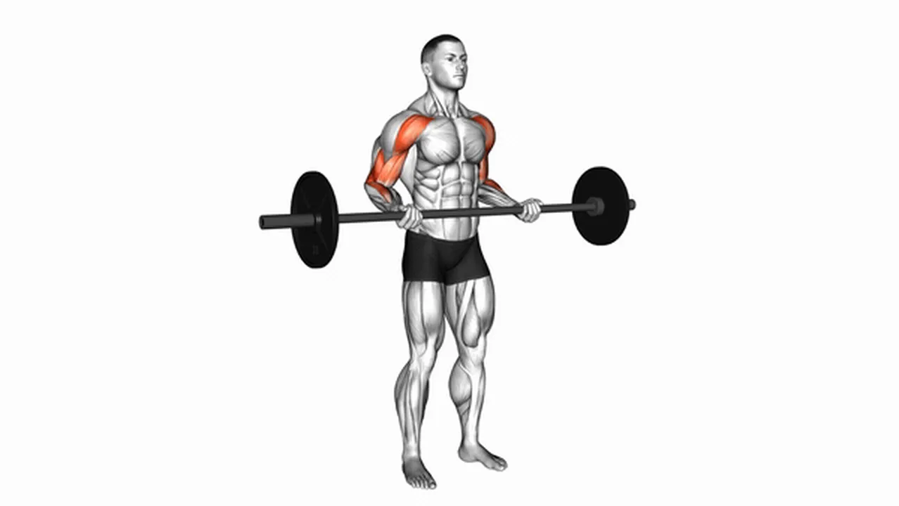 How to do Barbell Drag Curls? Image