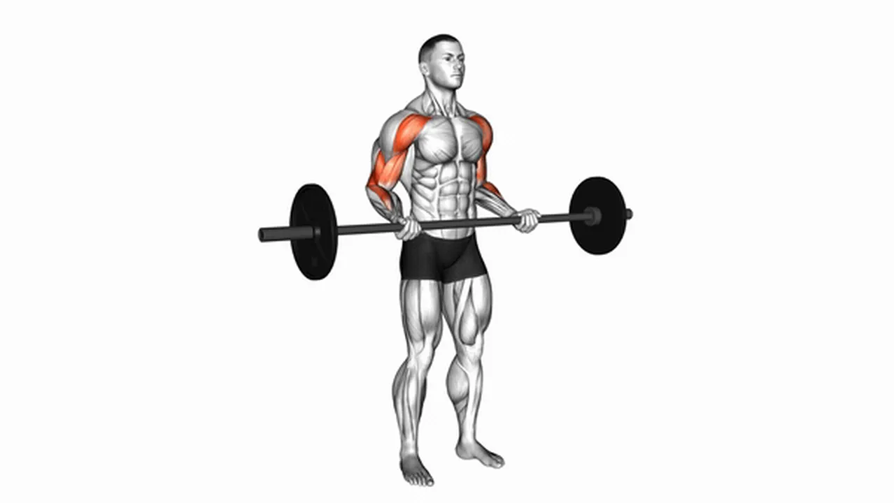 Common Barbell Drag Curl variations Image