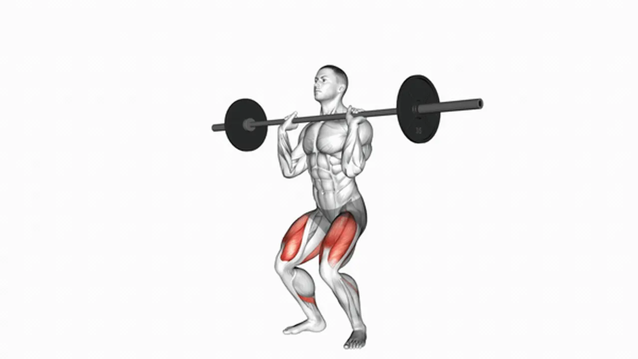 How to do the Barbell Front Chest Squat? Image