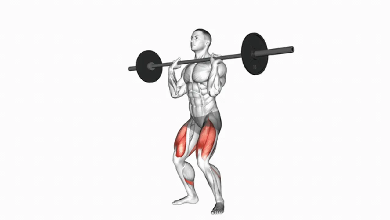 Barbell Front Chest Squat