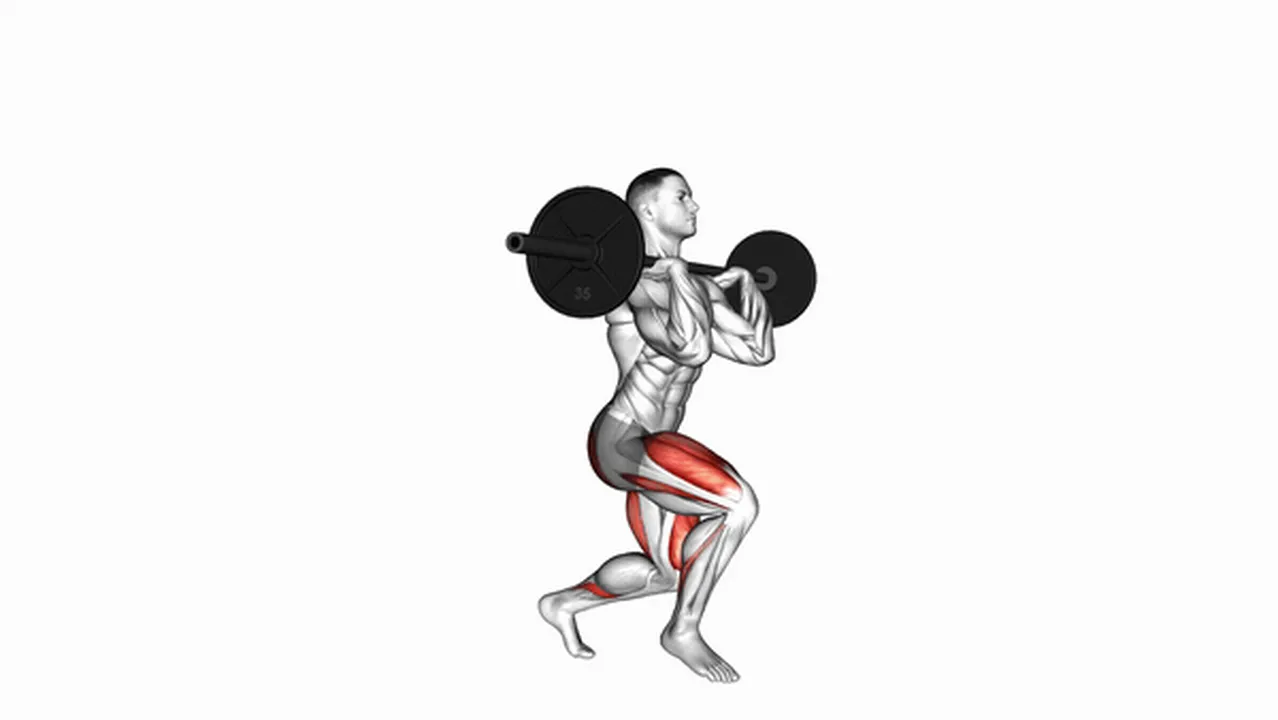 What are the benefits of Barbell Front Rack Lunges? Image