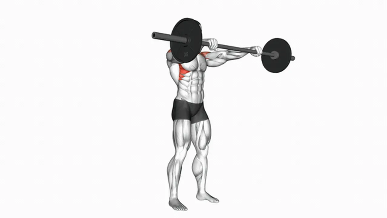 How to do Barbell Front Raises? Image