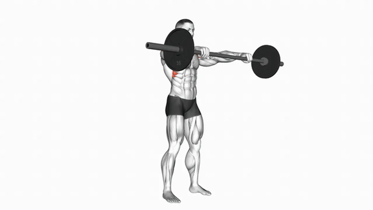 Common Barbell Front Raise variations Image