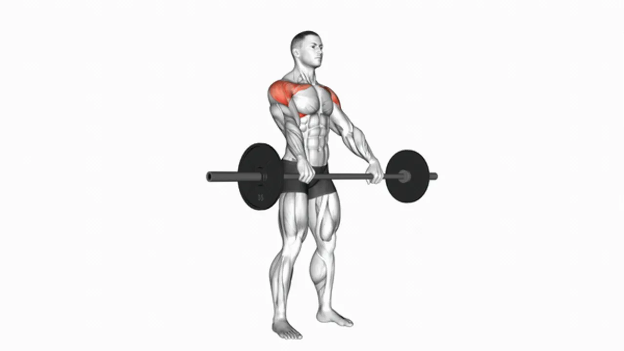 Barbell Front Raise