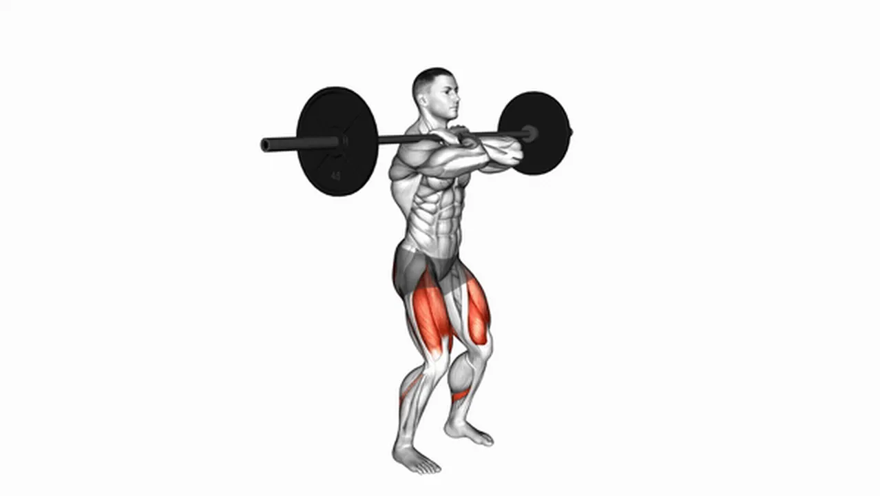 Common mistakes during Barbell Front Squats Image