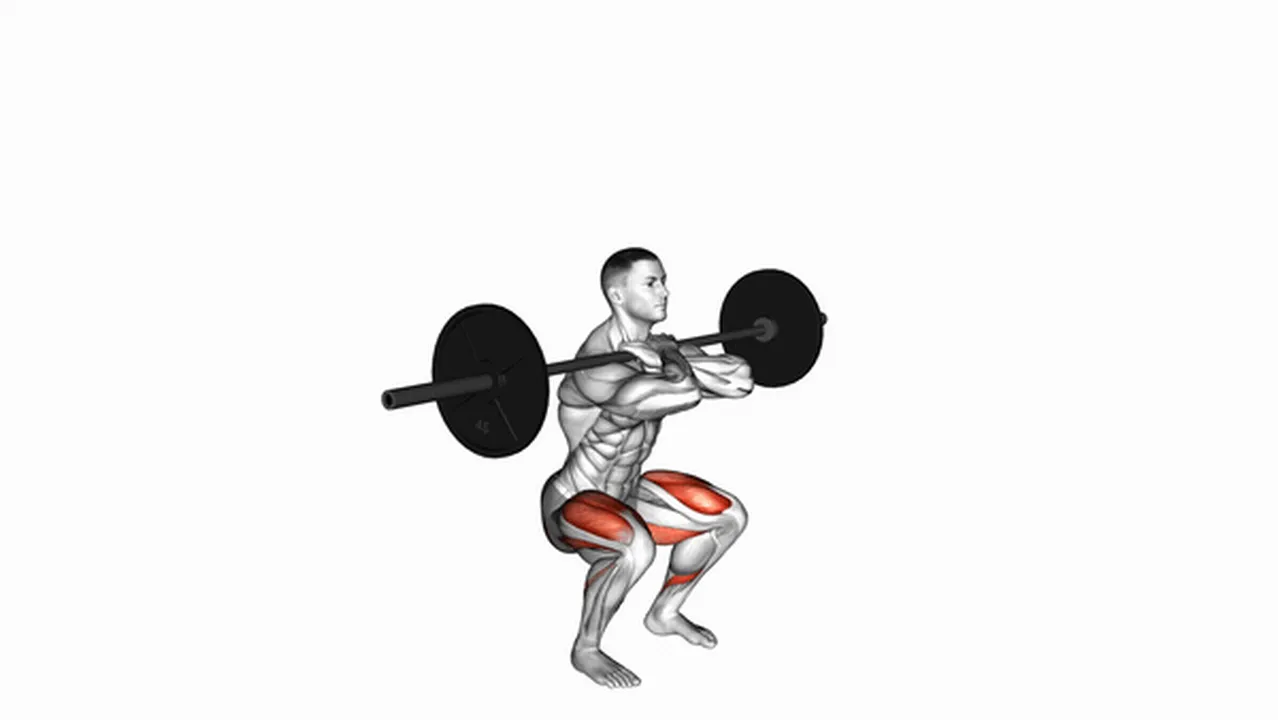 Common barbell front squat mistakes Image