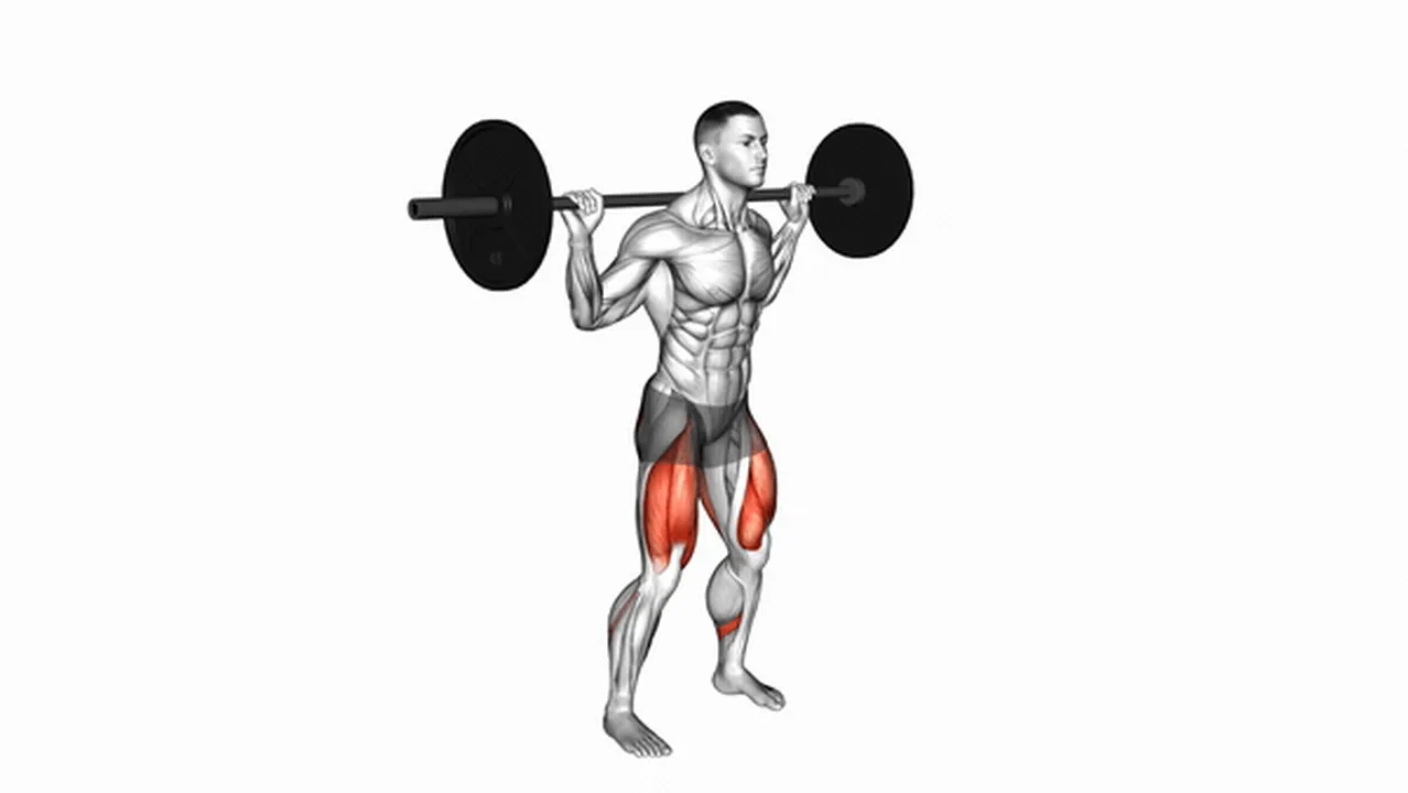 What are the benefits of barbell high bar squats? Image