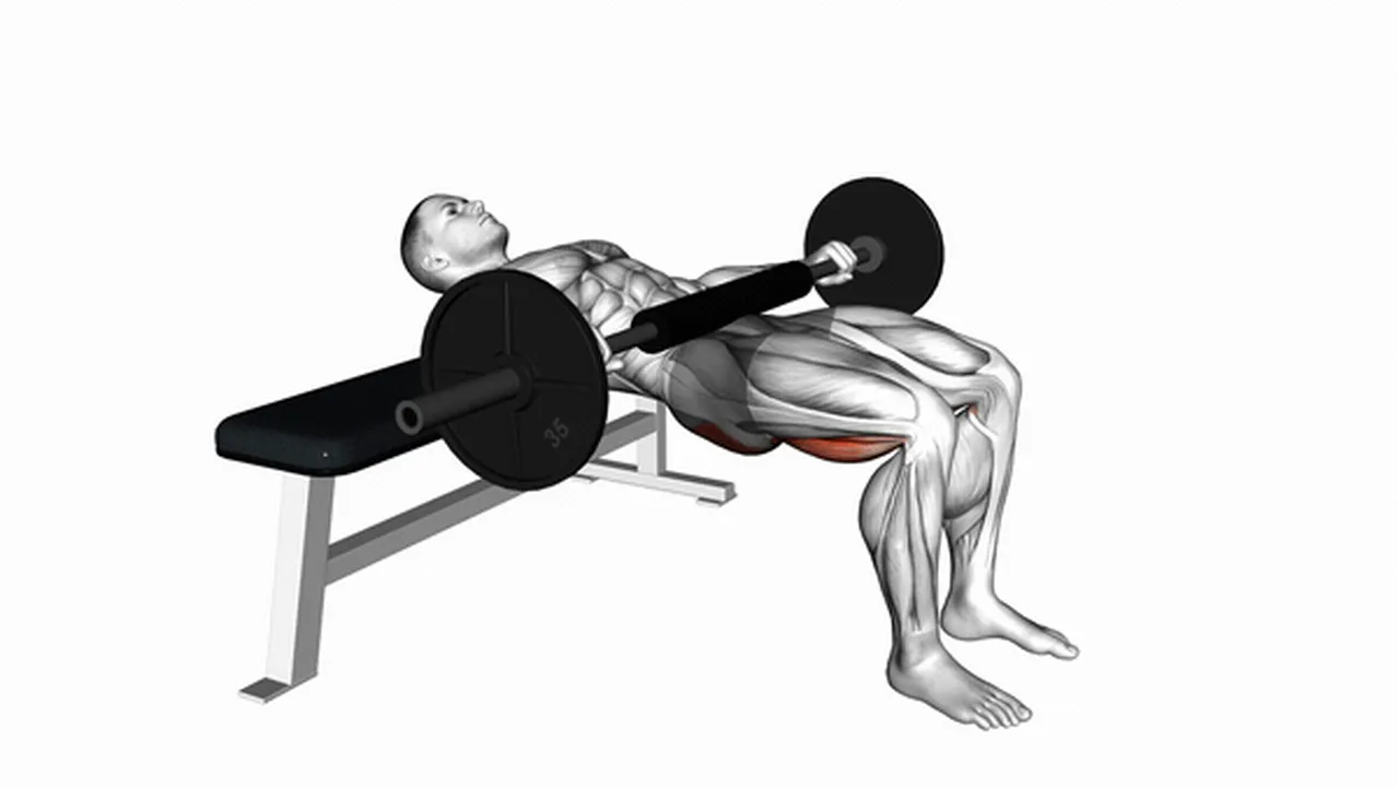 How to do barbell hip thrusts? Image