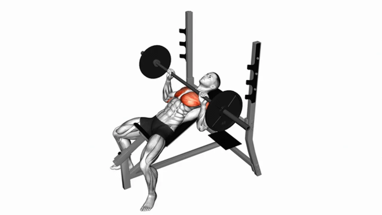 Barbell Incline Bench Press