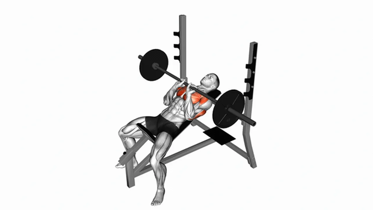 What are the benefits of the Barbell Incline Close Grip Bench Press? Image