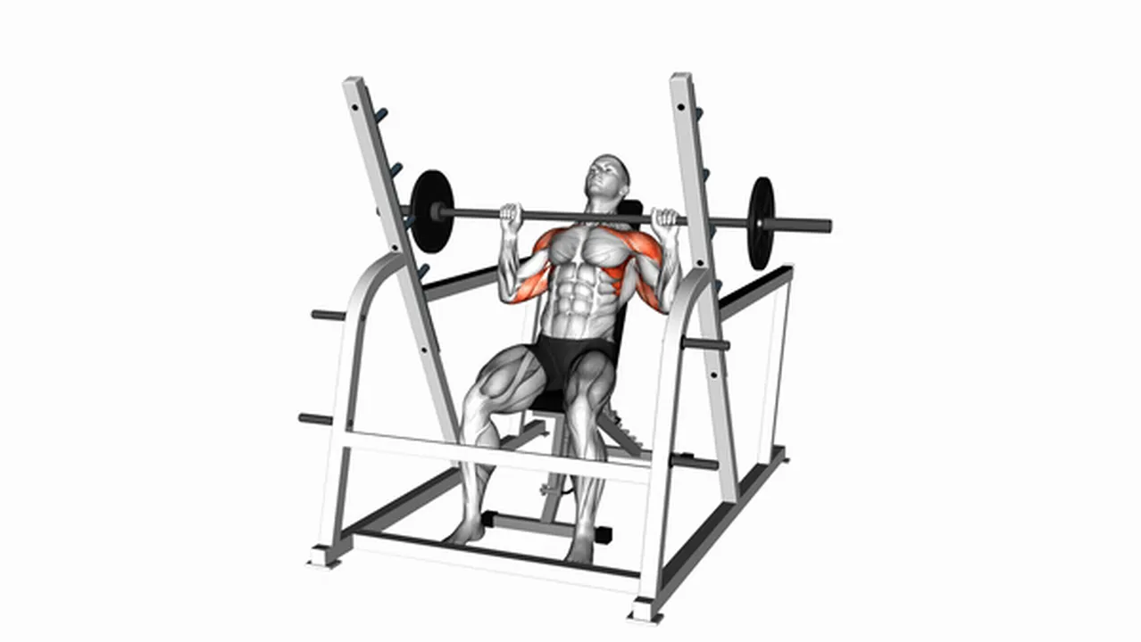 What are the benefits of the Barbell Incline Shoulder Press? Image