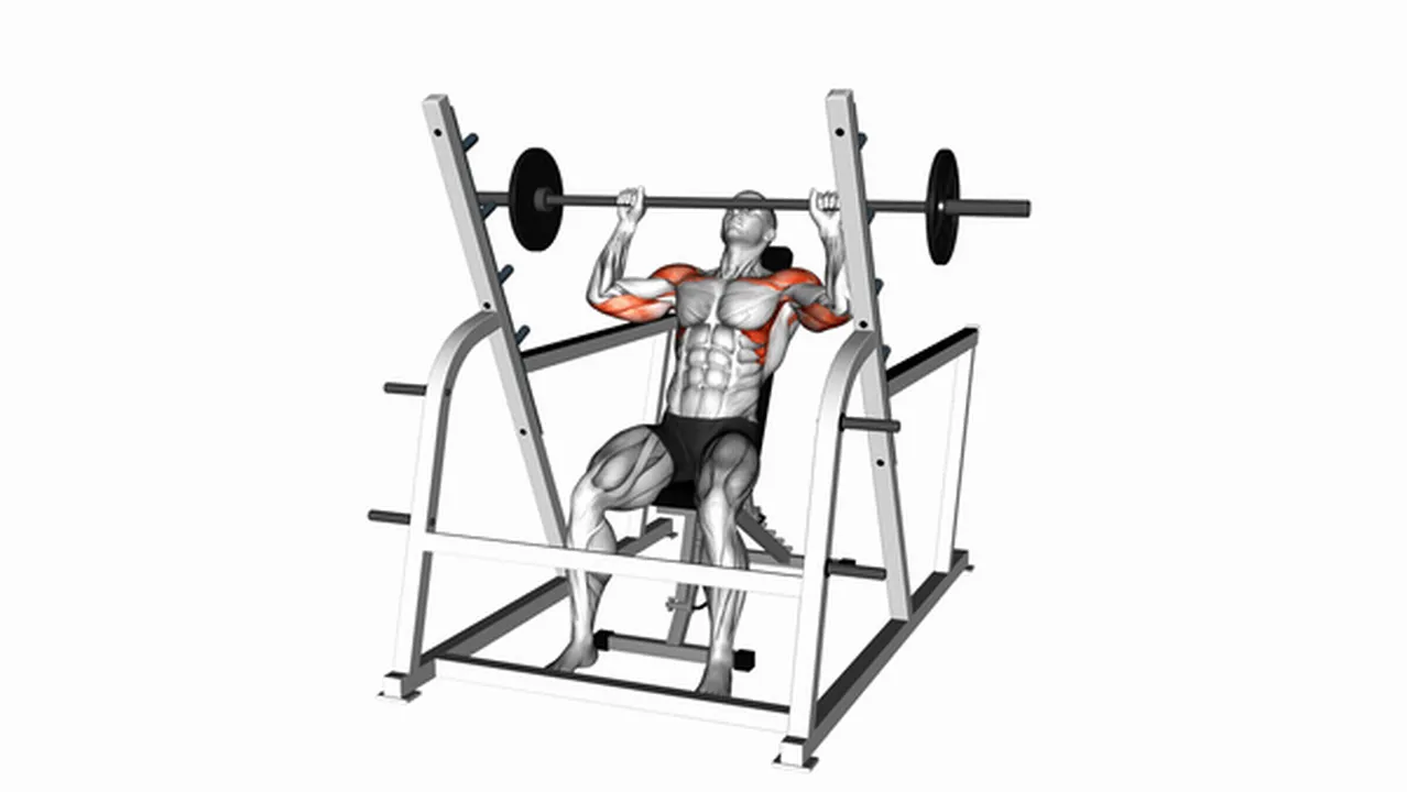 Common mistakes during Barbell Incline Shoulder Press Image