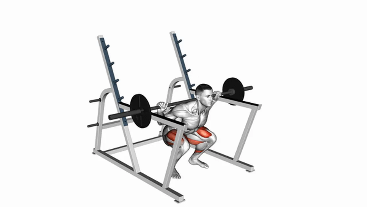 How to do Barbell Low Bar Squats? Image