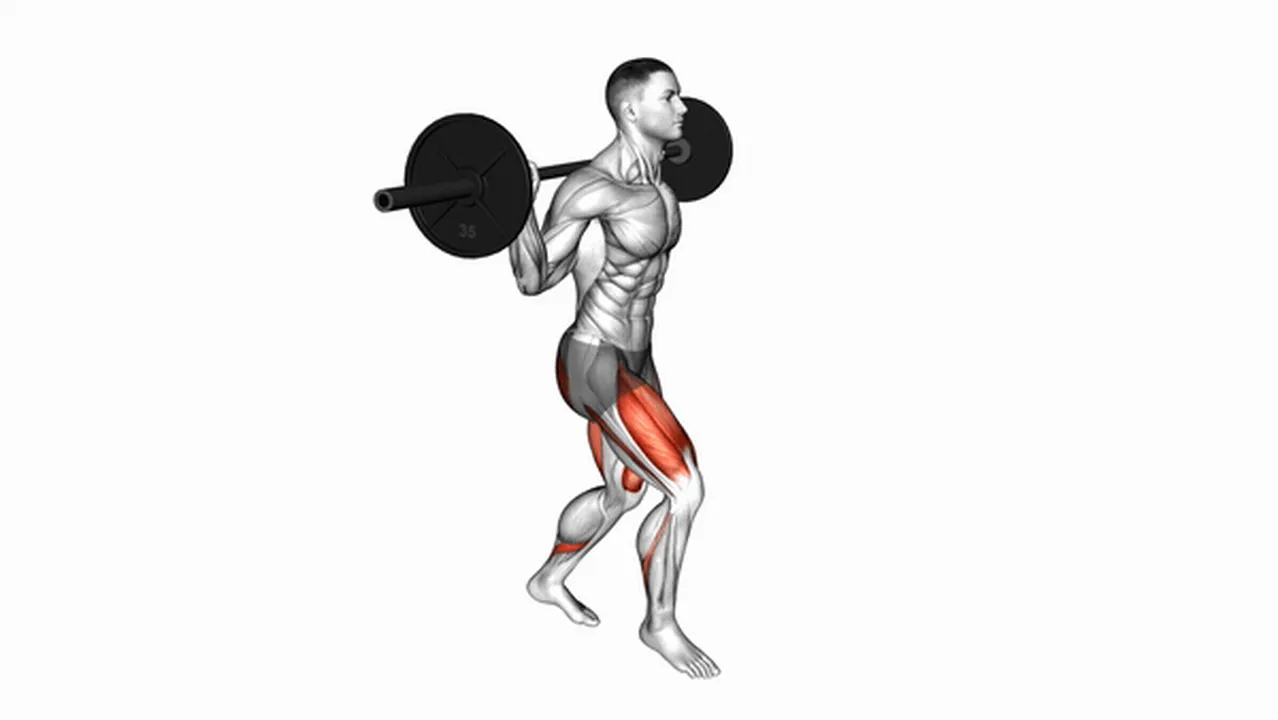 Common mistakes during barbell lunges Image