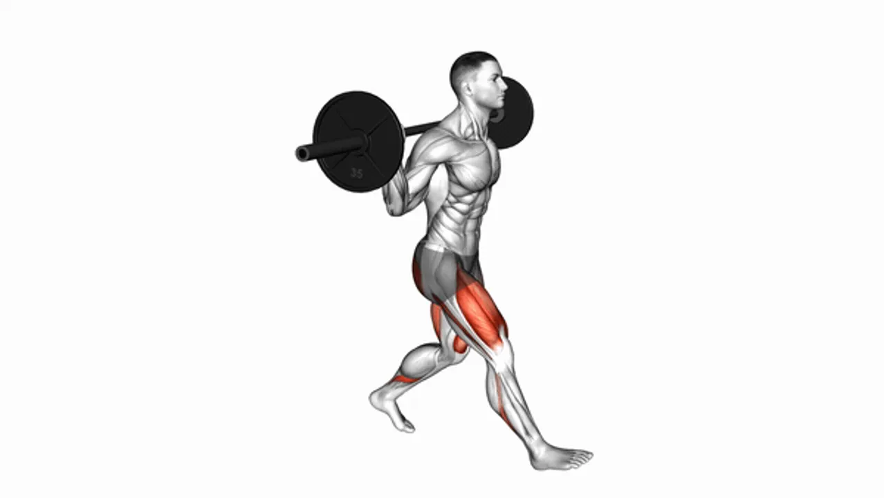 Barbell Lunges