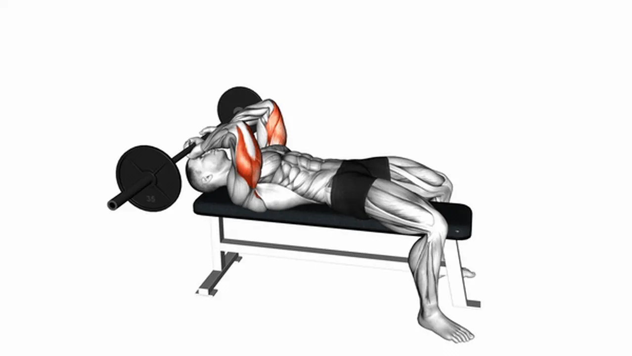 What are the benefits of Barbell Lying Triceps Extensions? Image