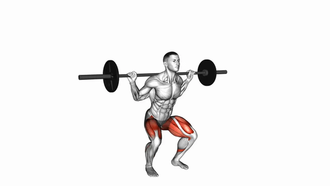 Common Barbell Olympic Squat variations Image