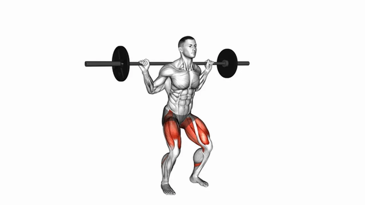 Common mistakes during Barbell Olympic Squats Image