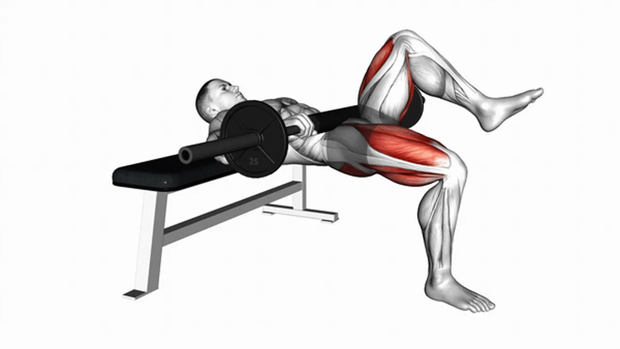 Common variations of Barbell One-Leg Hip Thrust Image