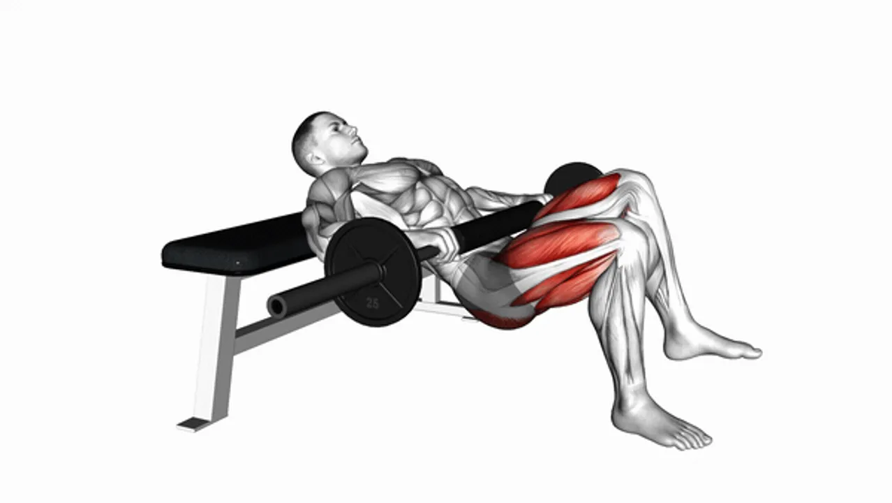 Barbell One-Leg Hip Thrust