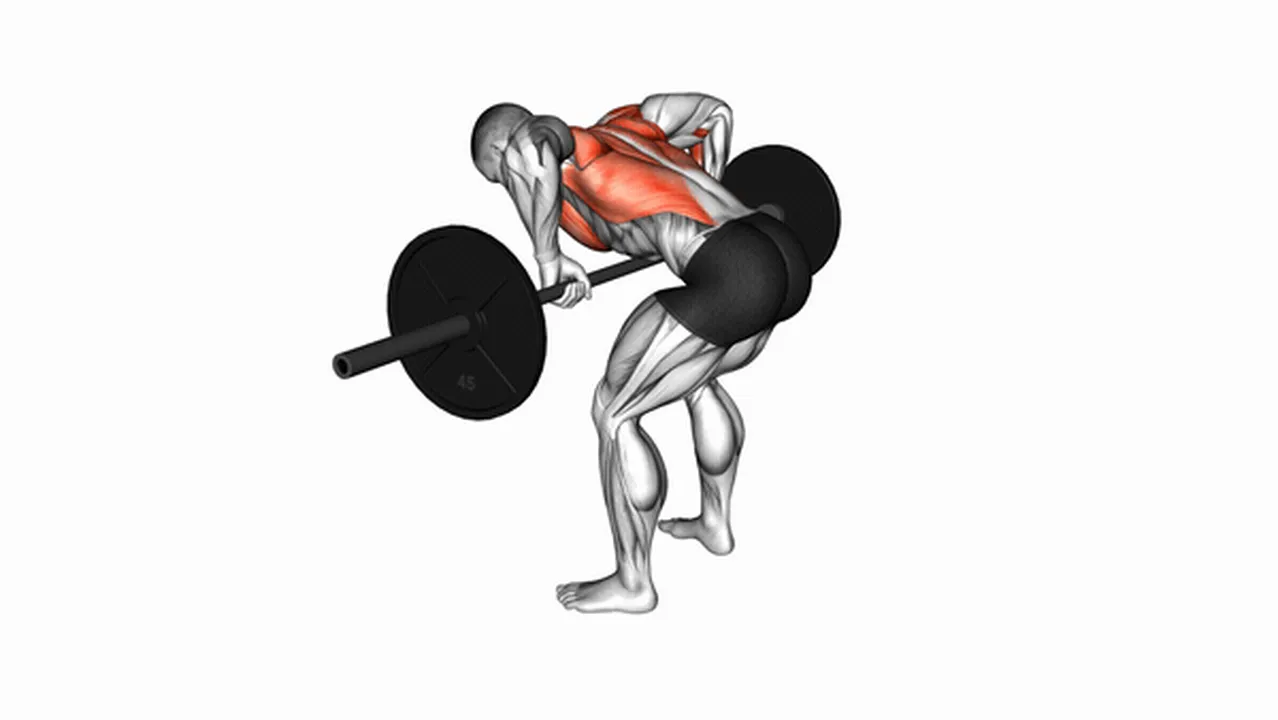 Common variations of the Barbell Pendlay Row Image