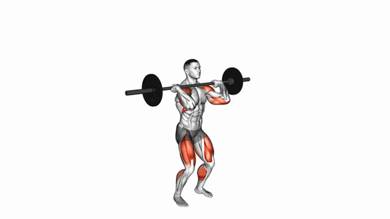 How to do the Barbell Power Jerk? Image