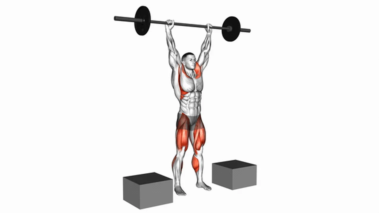 Common Barbell Power Snatch From Blocks variations Image