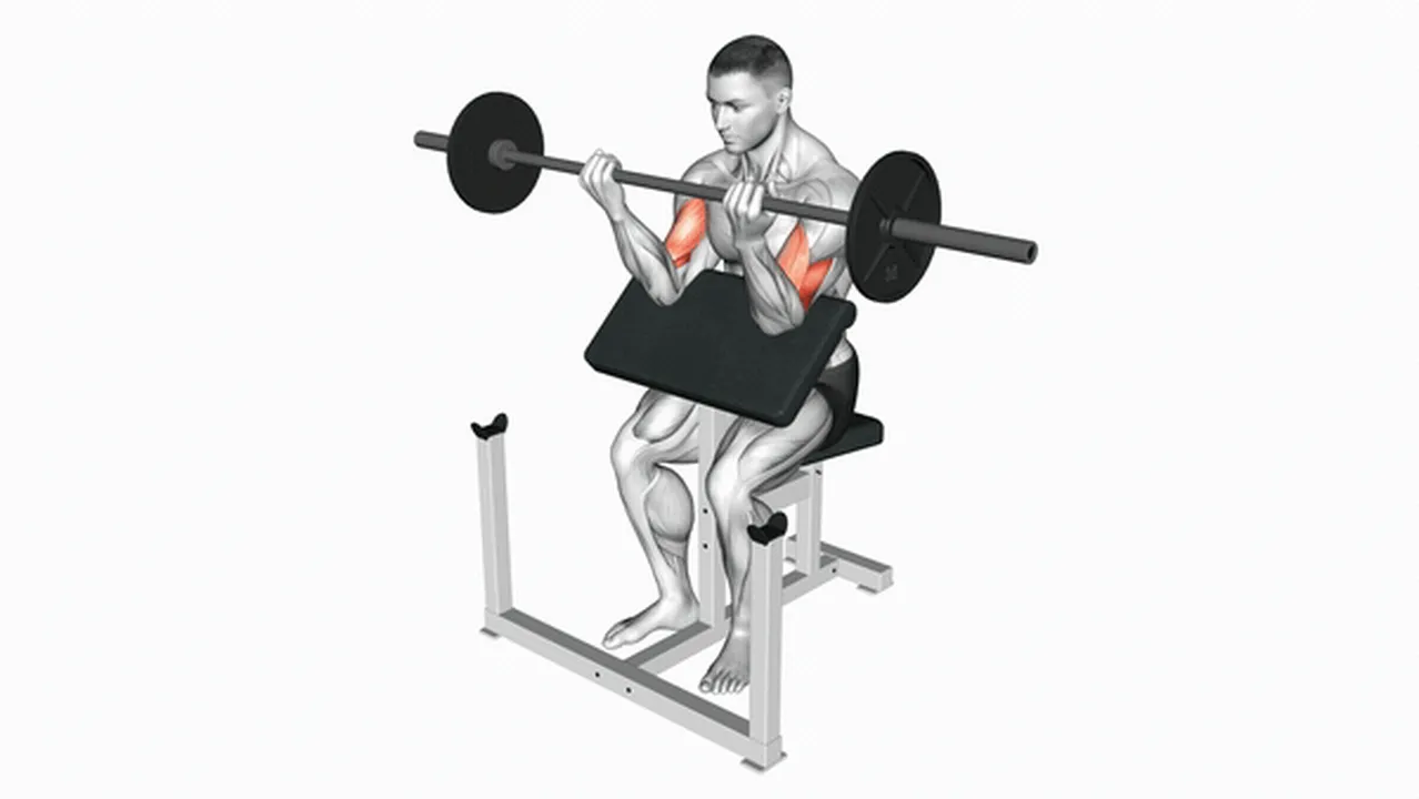 Benefits of Barbell Preacher Curls Image