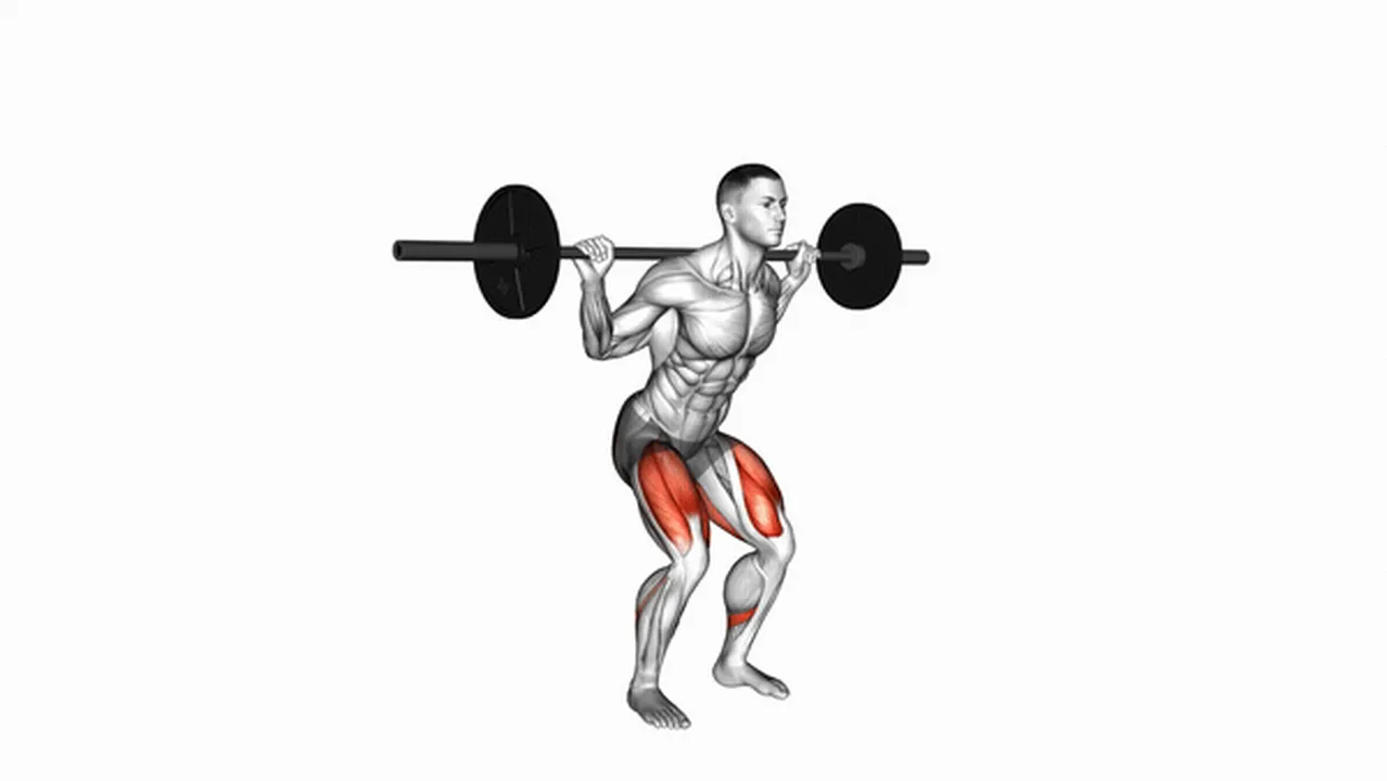 How to do barbell quarter squats? Image