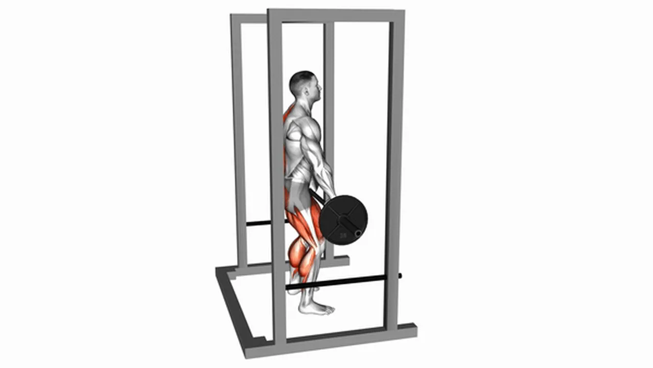 What are the benefits of barbell rack pulls? Image