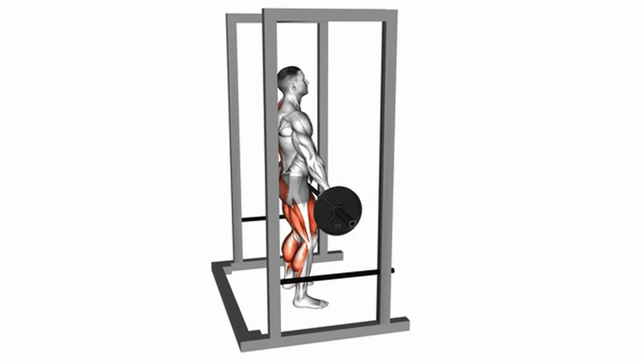 How to do barbell rack pulls? Image