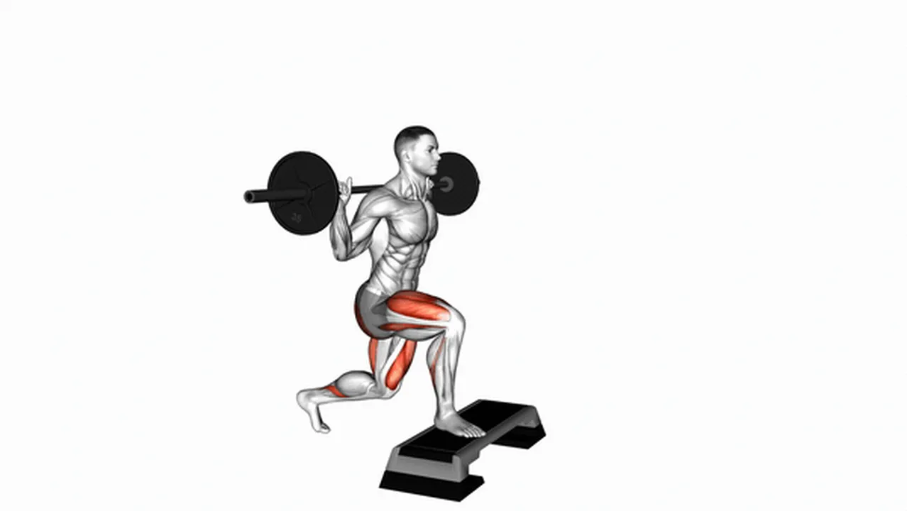 Common mistakes during Barbell Rear Lunges Image