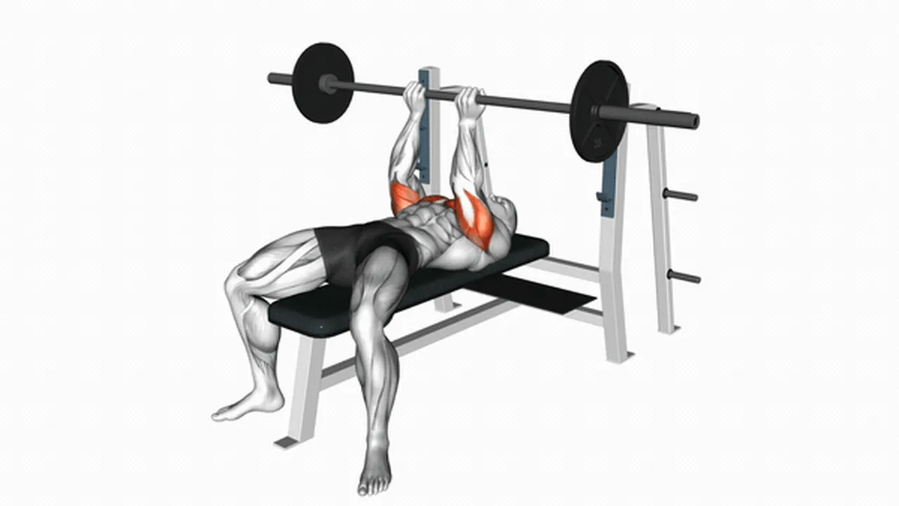 Common Barbell Reverse Close-Grip Bench Press variations Image